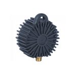 Манометр радиальный, 1/4", 80мм, 0-18 бар, цифровой NORDBERG Ti63#GAUGE — изображение 3