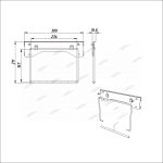 Диспенсер для бумажных полотенец в малых рулонах (RAL 7012) OPTIMAL NWS18 — изображение 3