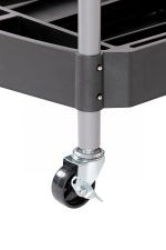 Тележка инструментальная, 3 пластиковые полки, с перфорацией NORDBERG T13 — изображение 4