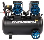 Компрессор безмасляный 220В, ресив. 50л, 500 л/мин NORDBERG NCEO50/500 — изображение 4