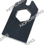 Пластина фиксатор шестигранника для 4638 NORDBERG C-01-1300005