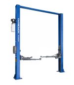 Подъемник двухстоечный 4 т, верхняя синхронизация, с электростопорами, H=4 м, 380 В, синий NORDBERG N4120H1E-4B_3+2_380 — изображение 4