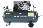 Компрессор поршневой с ременной передачей 380В, ресив. 200л, 580л/мин NORDBERG NCP200/580 — изображение 4