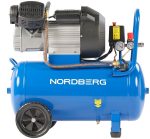 Компрессор поршневой V-образный 220В, ресив. 50л, 360л/мин NORDBERG NCE50/360V — изображение 3