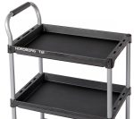 Тележка инструментальная, 3 пластиковые полки NORDBERG T12 — изображение 3