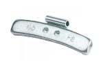 Грузики балансировочные для стальных дисков Fe 45 г, 50 шт. NORDBERG WC45SF4 — изображение 2