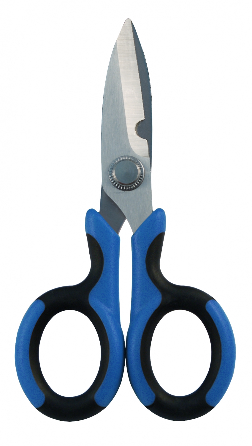 qyqc8u083jcne857nfwblyhzr1miv64z KING TONY Ножницы электрика 145 мм, для работы с проводами — изображение 1