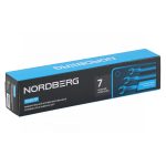 Набор ключей комбинированных 7 шт, планшет тетрон NORDBERG 10207P — изображение 9
