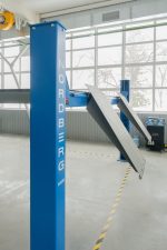 Подъемник четырехстоечный 6,5 т, для сход-развала, синий NORDBERG 4465B — изображение 19