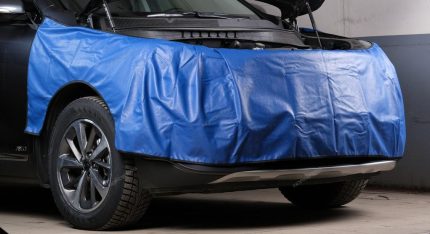 Накидка защитная Крыло-Бампер-Крыло (кроссовер) (синяя) NORDBERG NN3