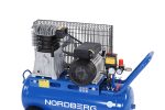 Компрессор поршневой с ременной передачей 220 В, ресивер 50 л, 446 л/мин NORDBERG NCE50/480 — изображение 6