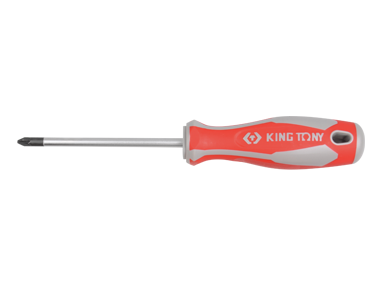 u0xsnrrfq51cl7b6x137nax2zx8nzoqt Отвертка крестовая Pozidriv KING TONY 14280204 №2, 100мм. — изображение 1