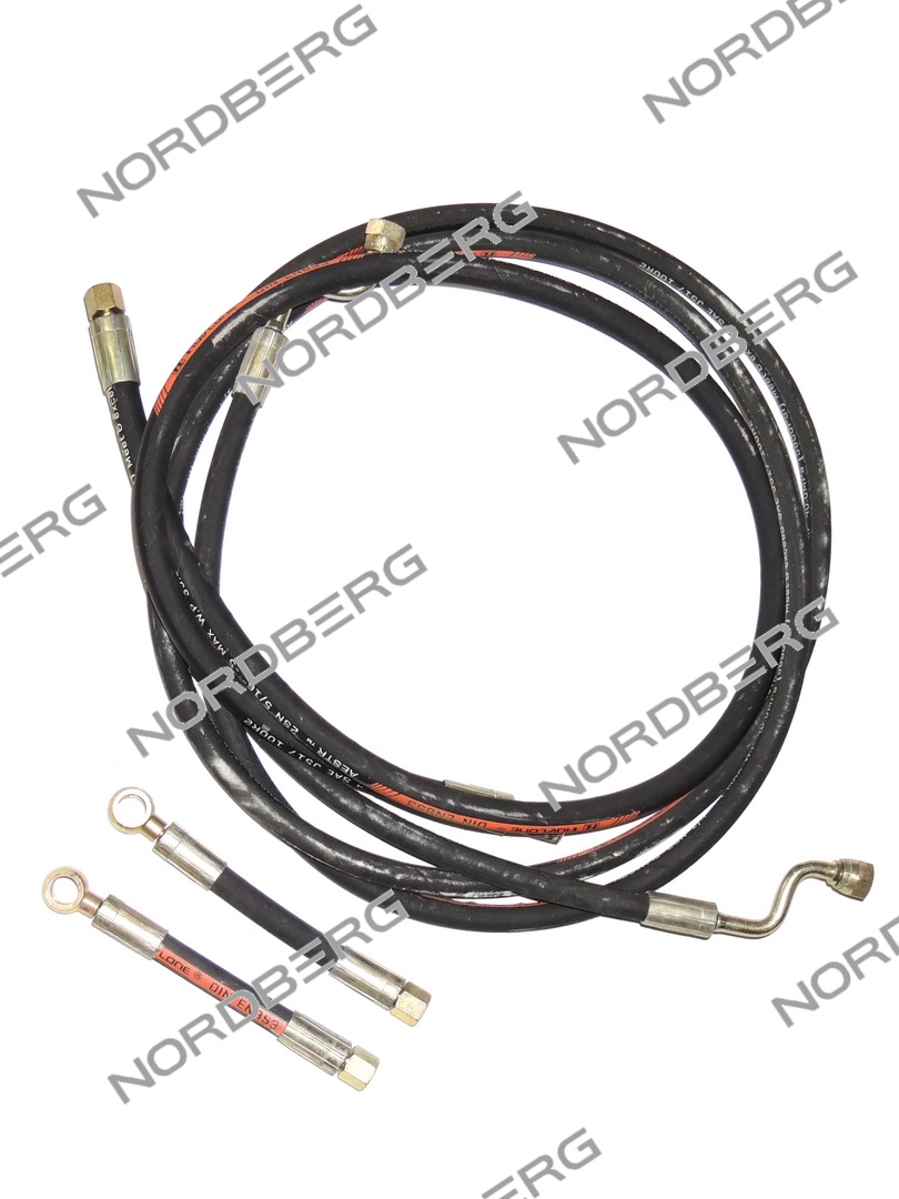 uhfa4xrhkb1r4mgubkrh9k6d1chn4vpd NORDBERG ЗАПЧАСТЬ ШЛАНГИ комплект для подъемника N4124-4T — изображение 1