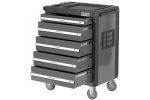 Тележка инструментальная, 5 выдвижных ящиков, серая NORDBERG T5N(G) — изображение 2