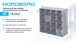 Стенд пластиковый для хранения протирочных материалов NORDBERG S21 — изображение 2