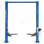 Подъемник двухстоечный 4 т, верхняя синхронизация, H=3,6 м, 220 В, синий NORDBERG N4120H-4B_220