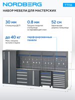 Набор мебели для мастерских NORDBERG TT116 — изображение 2