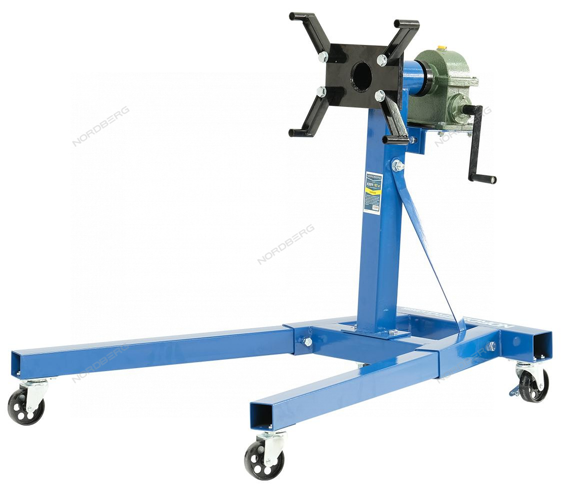 yh7x8ui6gk3fyup9mzqum9emi1ulywym Стенд для ремонта двигателя с редуктором, 900 кг NORDBERG N3009R — изображение 1