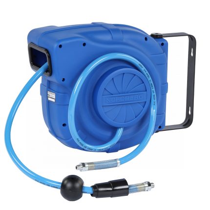 Шланг воздушный на катушке ПВХ диам. 10x16мм 14+1 м (15 м) NORDBERG 2115-10