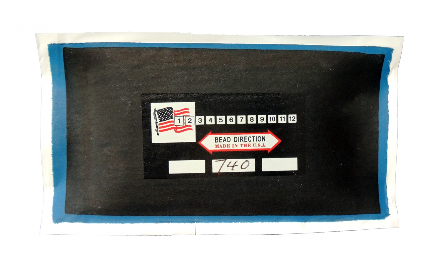 ys3vbhx4jej2kfkjwm7izaos3jtjz9s3 CLIPPER ЗАПЛАТА 11-740 кордовая для боковых порезов 102*190мм — изображение 1