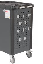 Тележка инструментальная, 5 выдвижных ящиков, серая NORDBERG T5N(G) — изображение 4