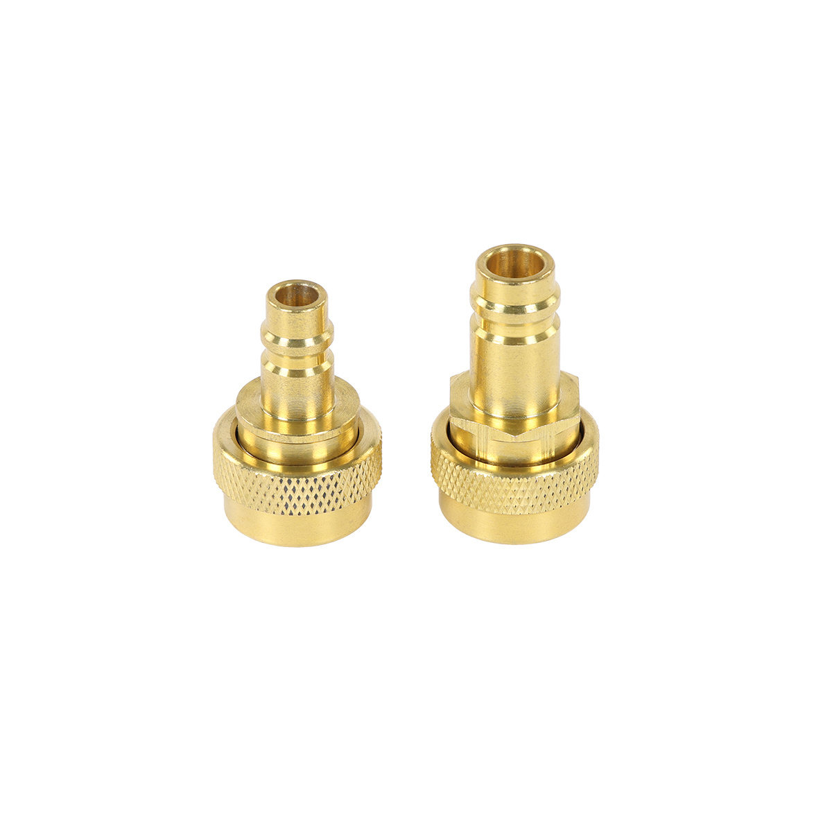 2zv0sgigbj80ivgls3auta7ovy7he4p1 Комплект переходников быстросъемных R1234yf - R134a низкого и высокого давления NORDBERG NFA23 — изображение 1