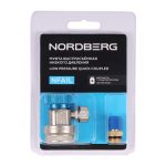 Муфта быстросъемная R134a низкое давление, синяя NORDBERG NFA1L — изображение 6