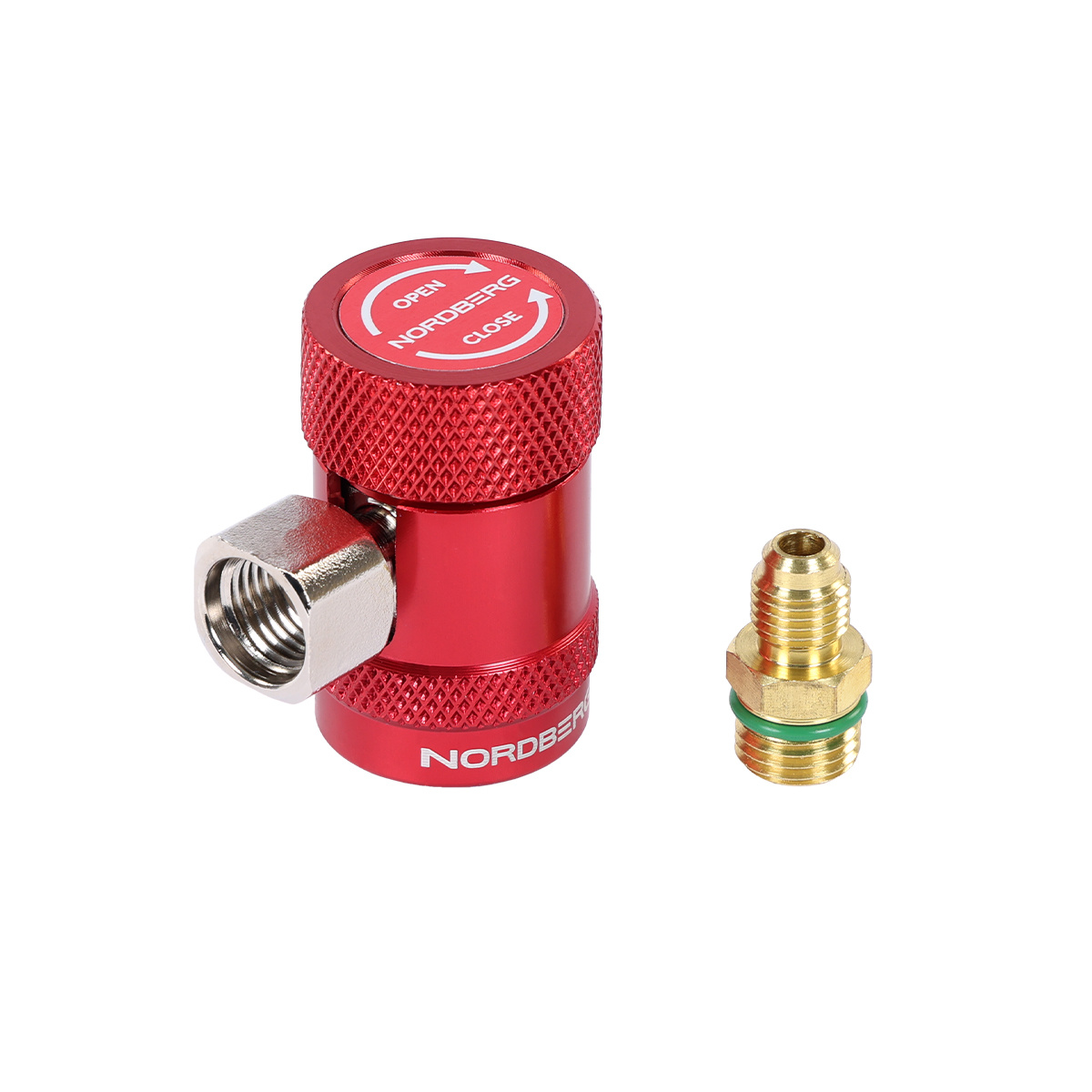 fovvghw4uk38t81jzmry02wmpjjfh9at Муфта быстросъемная R134a высокое давление, красная NORDBERG NFA5H — изображение 1