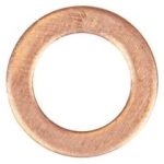 Шайба  6.0х10.0-1.0 медная (плоская) ER-06010010 ЭВРИКА /100/3000 NEW — изображение 2
