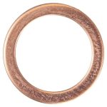 Шайба 16.0х22.0-1.5 медная (плоская) ER-16022015 ЭВРИКА /100/6000 NEW — изображение 2