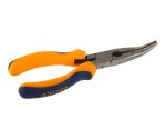Тонкогубцы изогнутые 7"-175мм LG-7127 LIGE /1/60