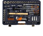 Набор инструмента 1/2"&1/4"&3/8" 6-гранный 144пр., в кейсе LG-S1144 LIGE /1
