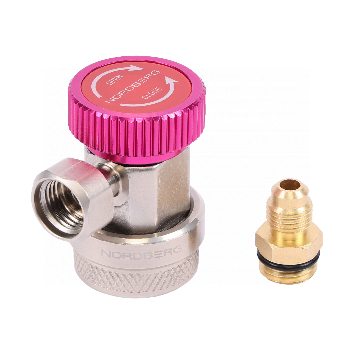 r90mh31b8m4fzwf993rgeq705ma2bven Муфта быстросъемная R134a высокое давление, красная NORDBERG NFA1H — изображение 1