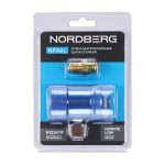 Муфта быстросъемная R1234yf низкое давление, синяя NORDBERG NFA6L — изображение 6
