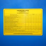 Подъемник двухстоечный 6 т HIGH, верхняя синхронизация, 380 В, синий NORDBERG N4122H1E-6B_380 — изображение 14
