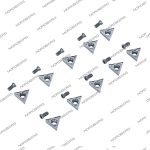 Резцы для NL1/NL2/NL7 с винтами в пенале (комплект 10 шт.) NORDBERG 01-00002683