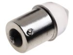 Автолампа R5W (BA15s) LED 9 SMD 3030 WHITE конус прозрачная линза 12V MISTAR /10 — изображение 2