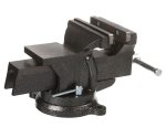 Тиски слесарные поворотные с наковальней 5"-125мм (max. раскрытие 90мм, глубина зева 53мм, усилие 12 — изображение 2