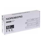 Набор бит в ложементе, 52 предмета NORDBERG 308052T