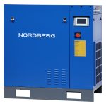 Компрессор винтовой, 15 кВт, 13 бар, 1600 л/мин, без ресивера NORDBERG NCC20_13 — изображение 7