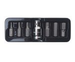 Набор бит HEX с битодержателем,7пр.1/2"(L:30мм;4, 5, 6, 8,10,12мм), в ложементе ROCKFORCE /1 — изображение 2