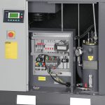 Компрессор винтовой, 7,5 кВт, 10 бар, 900 л/мин, без ресивера, серый NORDBERG NCC10-G — изображение 10