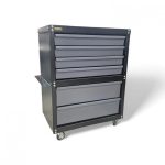 Тележка инструментальная GAROPT 6 ящиков СЕРАЯ , Серия "Econom"  арт. GTE6.GREY