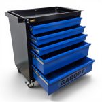 Тележка инструментальная GAROPT 5 ящиков СИНЯЯ , Серия "Econom" арт. GTE5.BLUE — изображение 2