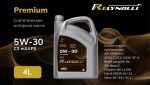 Масло моторное Relynolli С3 mSAPS, 5W-30, 4 л, канистра, ACEA C3, GF-5